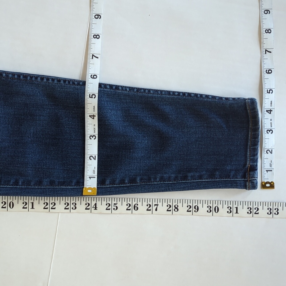 Madewell 10" High-Rise Skinny Denim Mom Jeans 29TL Blue - Picture 15 of 16